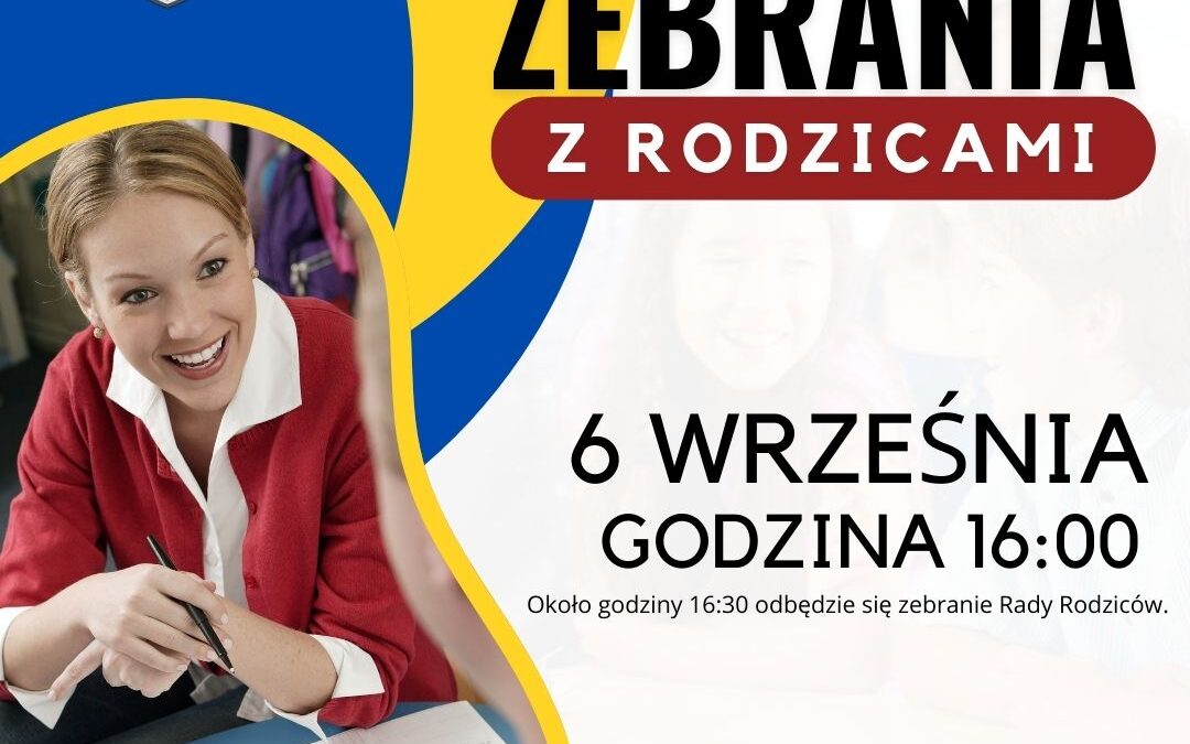 rodzice, zebrania, klasy, wrzesień