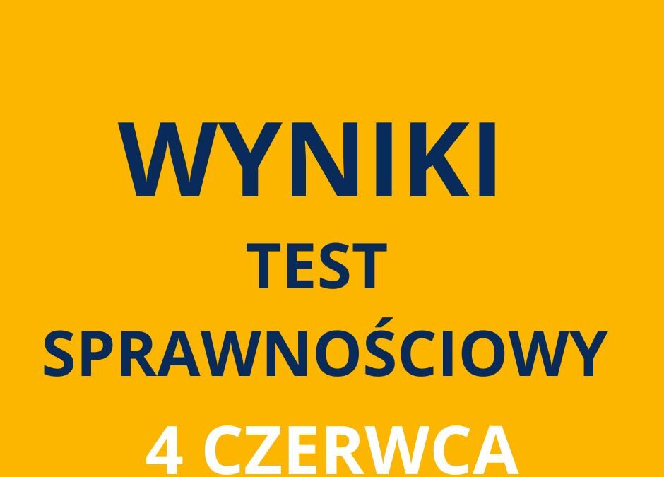 WYNIKI TEST KANDYDAT